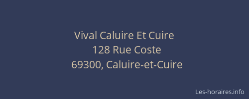 Vival Caluire Et Cuire