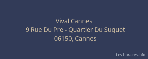 Vival Cannes