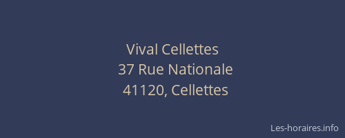 Vival Cellettes
