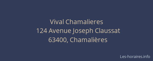 Vival Chamalieres
