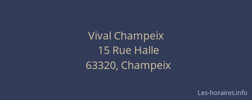 Vival Champeix