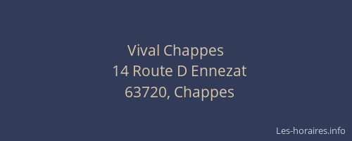 Vival Chappes