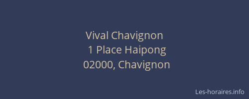 Vival Chavignon