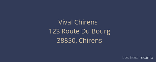 Vival Chirens