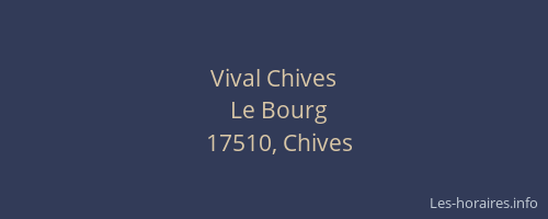 Vival Chives