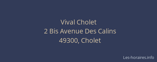 Vival Cholet