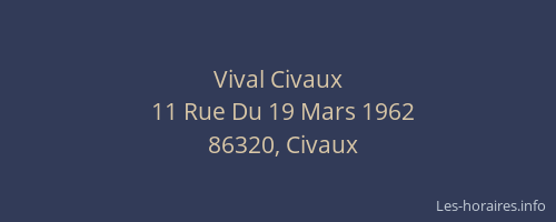 Vival Civaux