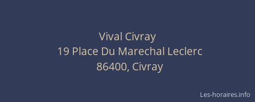 Vival Civray