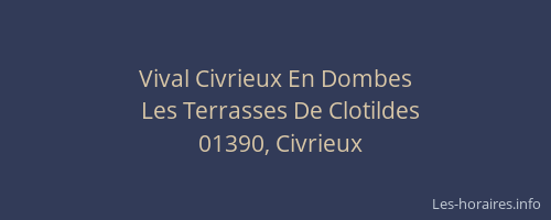 Vival Civrieux En Dombes