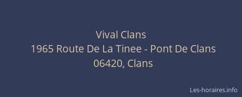 Vival Clans