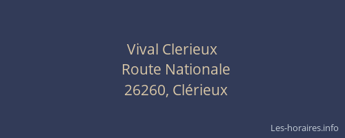 Vival Clerieux