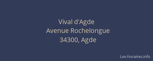 Vival d'Agde