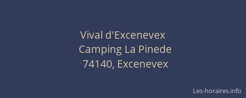 Vival d'Excenevex