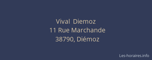Vival  Diemoz