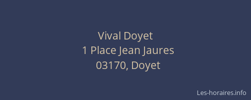 Vival Doyet
