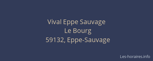Vival Eppe Sauvage