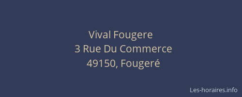 Vival Fougere