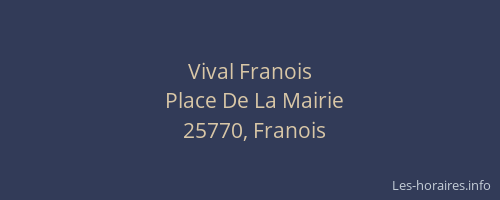 Vival Franois