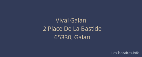 Vival Galan