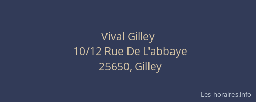Vival Gilley