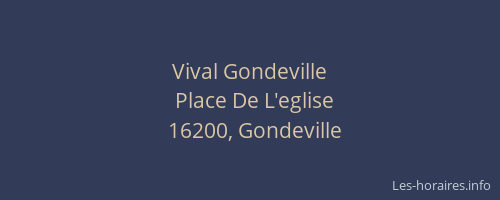 Vival Gondeville