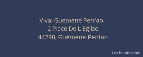 Vival Guemene Penfao