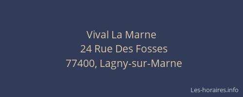 Vival La Marne