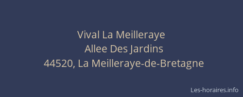 Vival La Meilleraye