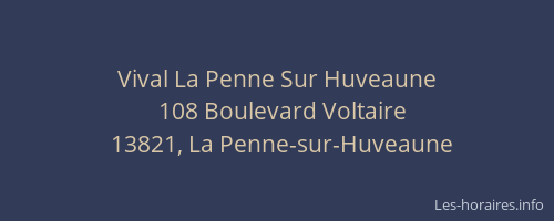 Vival La Penne Sur Huveaune