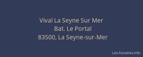 Vival La Seyne Sur Mer