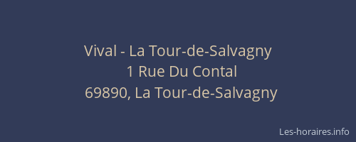 Vival - La Tour-de-Salvagny