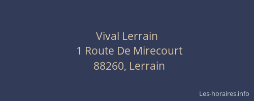 Vival Lerrain