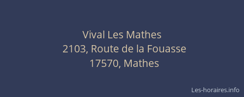 Vival Les Mathes