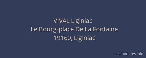 VIVAL Liginiac