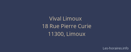 Vival Limoux