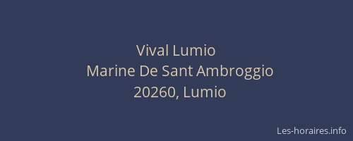 Vival Lumio