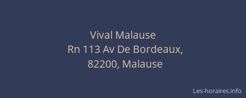 Vival Malause