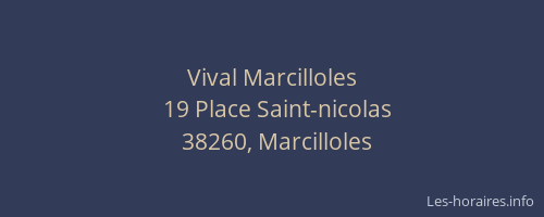 Vival Marcilloles