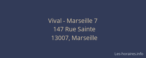 Vival - Marseille 7
