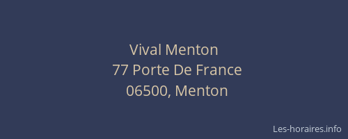 Vival Menton