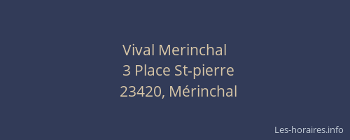 Vival Merinchal