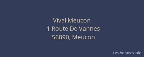 Vival Meucon