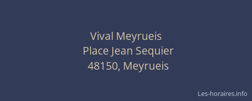 Vival Meyrueis