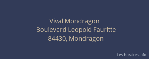 Vival Mondragon