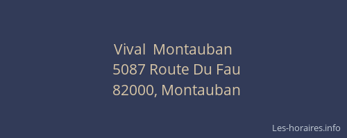 Vival  Montauban