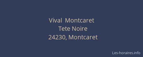 Vival  Montcaret