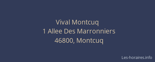 Vival Montcuq