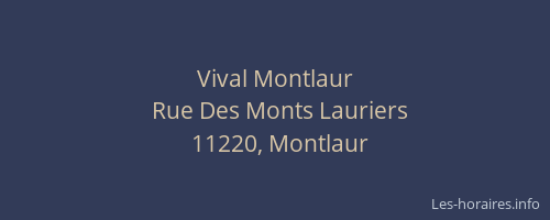 Vival Montlaur