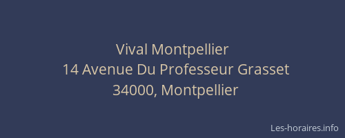 Vival Montpellier