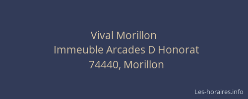 Vival Morillon